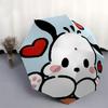 1pc Sanrio Heart Pochacco Automatic Opening and Closing Umbrella - Lightweight 3-Fold Design, Suitable for Fans, Travel, Daily Use - Official Product,