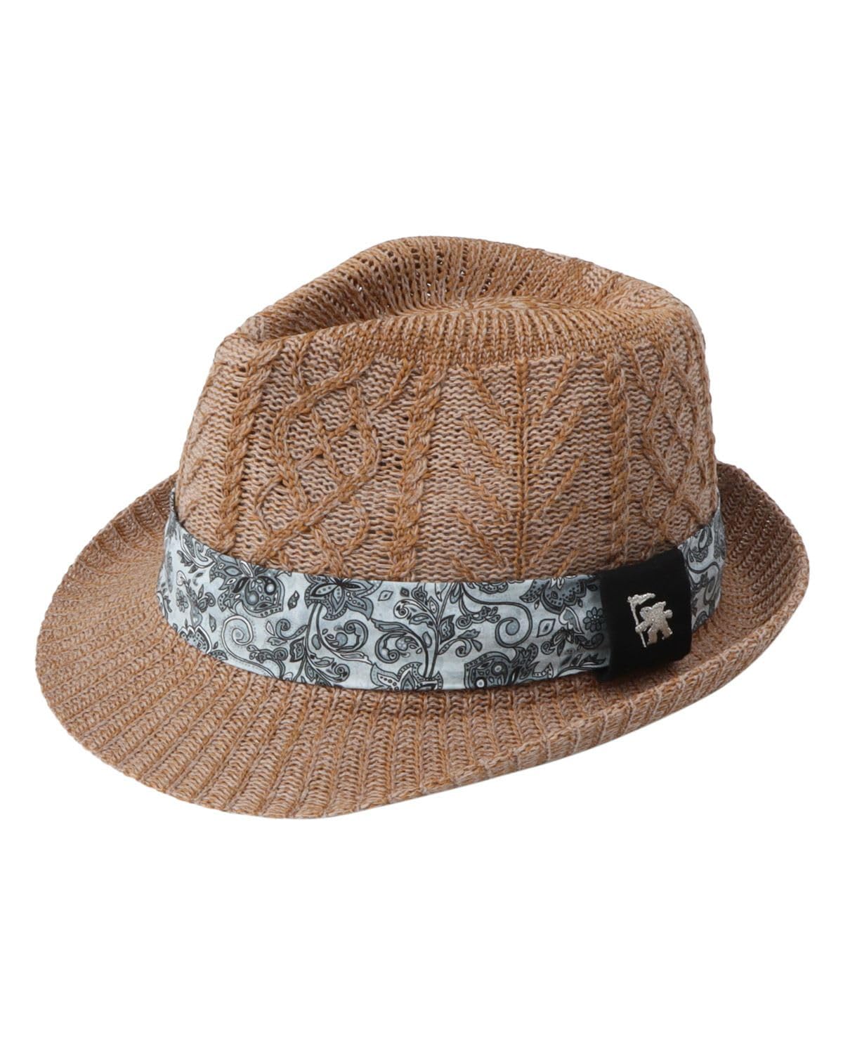 

[Gatcha] Golf Cable Thermostraw Hat Golf Hat Men s Women s Sports Hat Straw Hat Golf Hat Free Size Spring Summer 252GG8706 Mocha Brown F