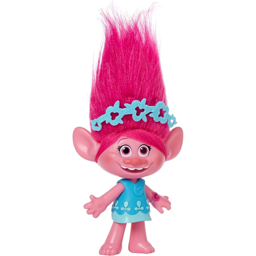 Trolls DreamWorks Poppy Hug Time Harmony Figure Pink 15cm