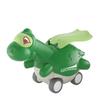 Dinosaur Inertial Car Toy Cartoon Cute Dino Design Pressing Sliding Racing Mini Car Toy Tyrannosaurus Model for Kids Toddler