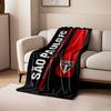 São Paulo FC Graphic Blanket print blanket soft and cozy perfect for the living room bed sofa or a nap,gift