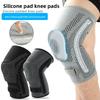 Nylon Sports Knee Pads Mountaineering Running Meniscus Protection Silicone Shock Absorption Patella Compression Spring Strap Knee Pads