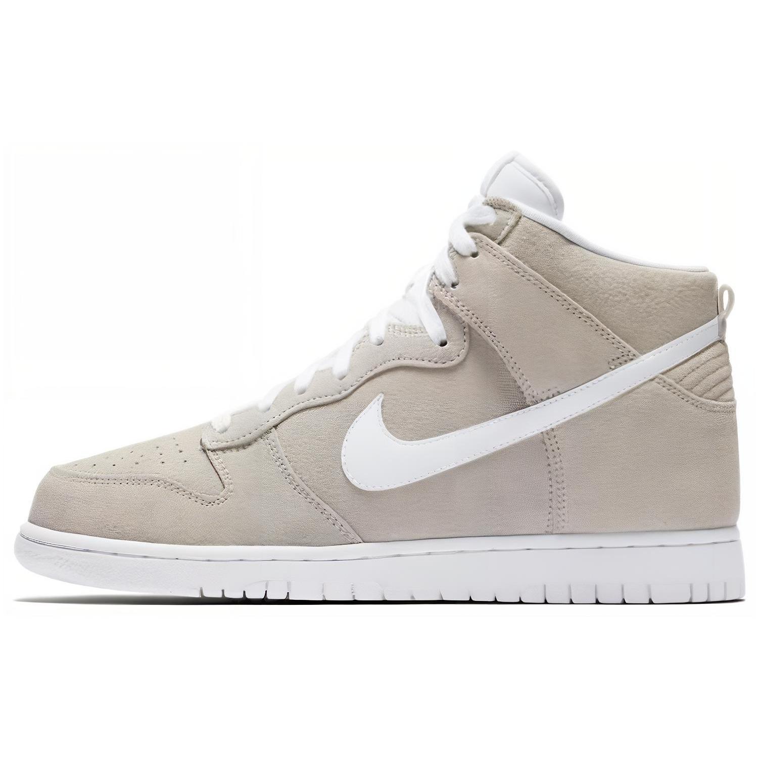 

новые замшевые Nike Dunk High цвета Off White 42
