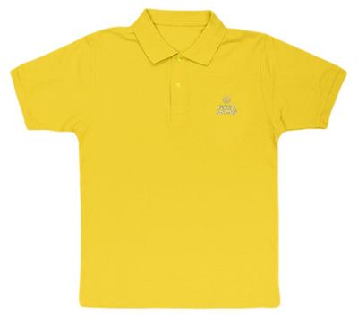 Love Hanamaru Kunikida Embroidered Polo Shirt Canary Yellow L Size Live! Sunshine!!