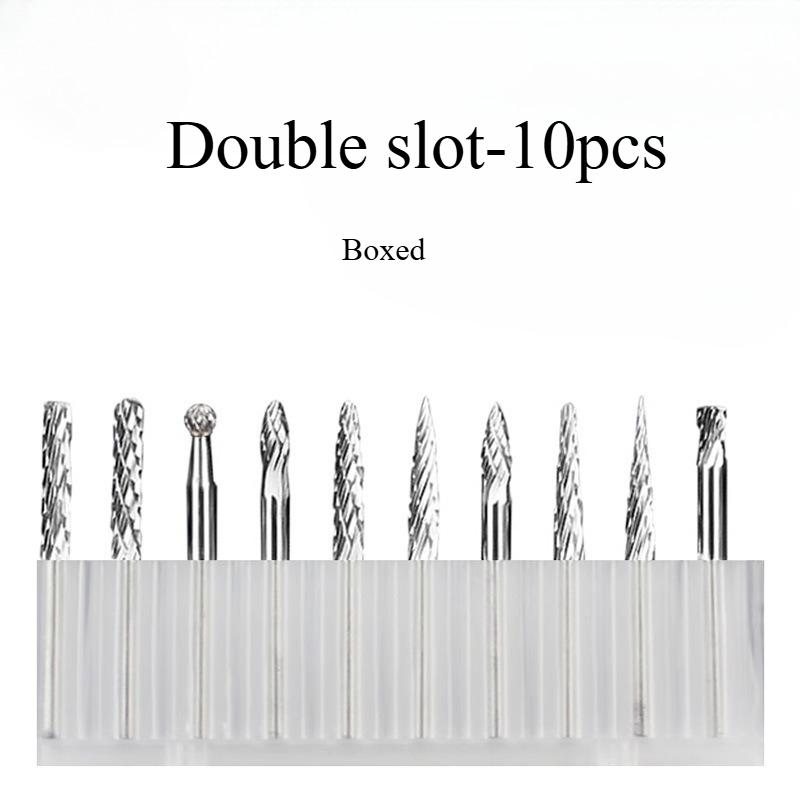 10/1pcs Tungsten Carbide Rotary File hard alloy rotary bur Drill Bit engraving cutter 3mm shank Grinding Head