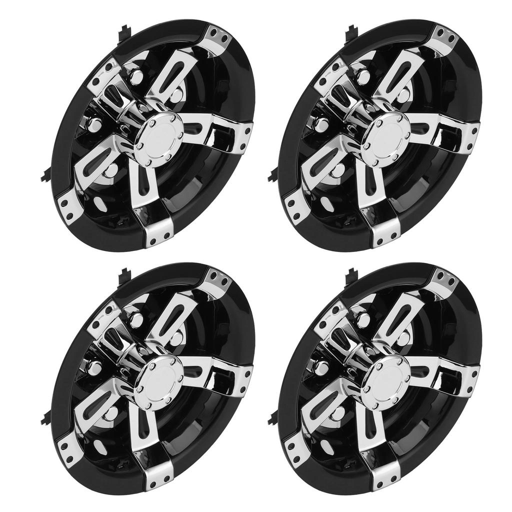 4ks 8in Kryt náboje kola golfového vozíku Snížení odporu větru ABS Lehký Náhrada pro E‑Z‑GO