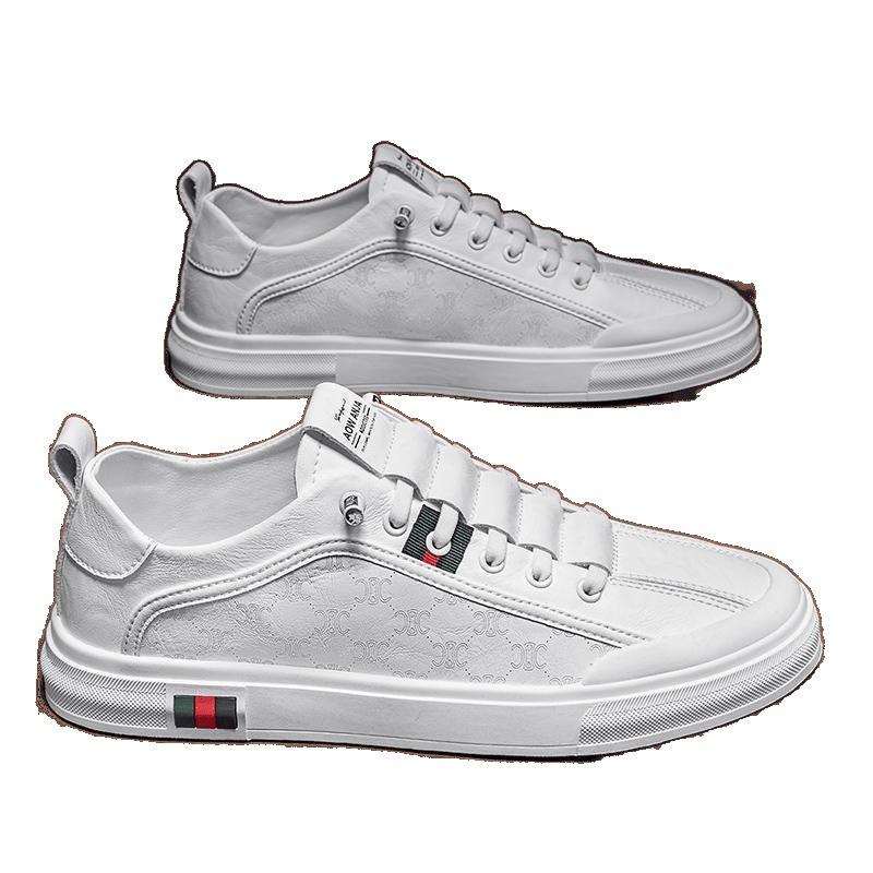 Fashion Four Seasons New High-quality and Comfortable Versatile White Shoes Men's Casual Shoes Trendy Men's Board Shoes