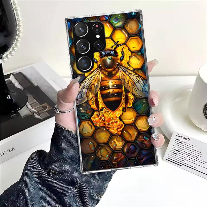 Bee Keeping Honey Animal Soft Phone Case For Samsung Galaxy S22 S23 S24 S25 Edge S26 Ultra S20 FE S21 Plus + Fundas Coque Galaxy