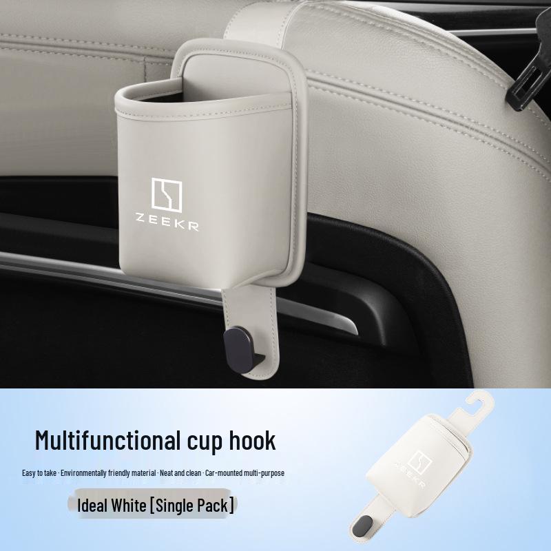 Zeekr 001/007/009 Multi-functional Car Cup Holder and Seat Back Hook Storage Box