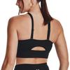 Under Armour SmartForm Solid Color Double Strap Sports Bra Women Bras Black 1381666-001