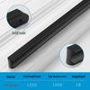 Modern Minimalist Gold Cabinet Handle, Light Luxury I-Shaped Black Drawer Pull