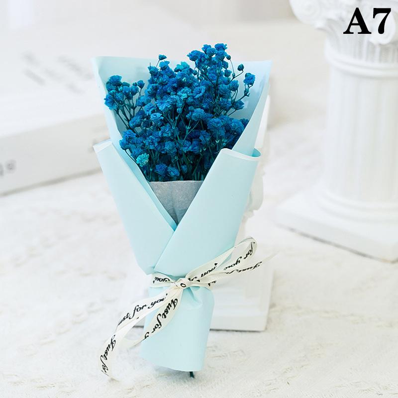 Mini malé sušené květiny kytice suché růže koupelové květiny na tělo dekorace párty potřeby květinové mýdlo svatební dekorace dárek nejlepší DIY