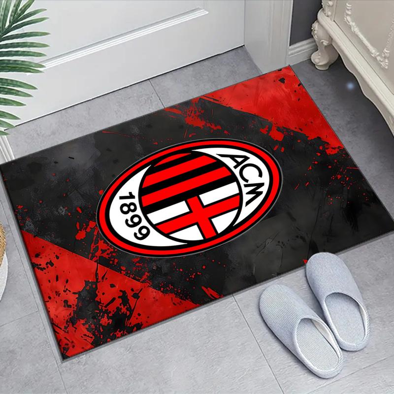 1pc Football Team Design Area Rug - Non-Slip, Soft & Cozy Floor Mat for Living Room, Bedroom, Office - Indoor/Outdoor Decorative Carpet