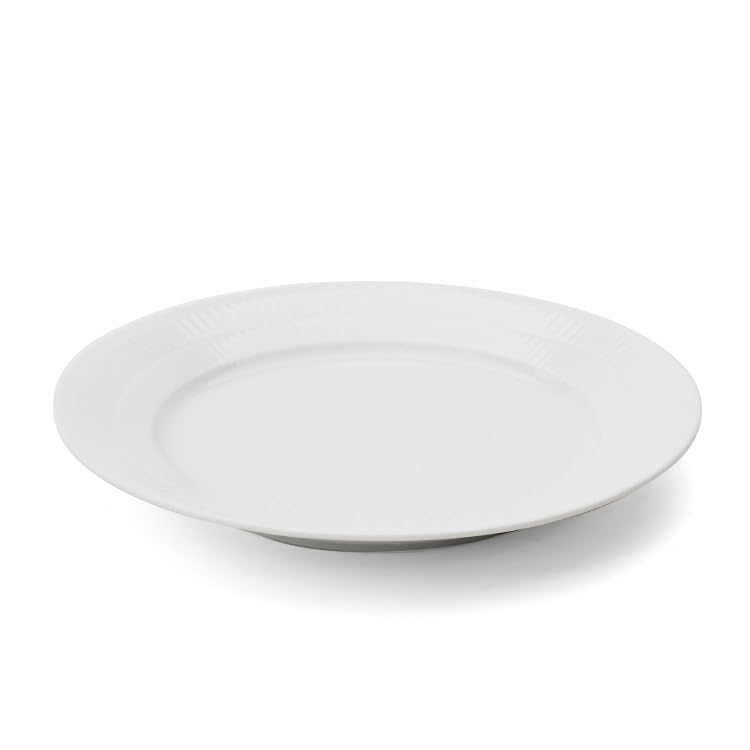 Royal Copenhagen White Fluted Plain 2408 622 Plate, 22cm (Imported)