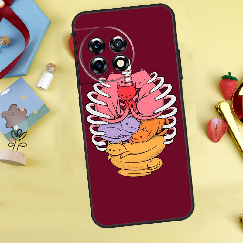 

Медицинский Чехол с Анатомией Человека Для OnePlus Nord CE 2 3 Lite 2T N10 N20 OnePlus 11 10T 8T 9RT 8 9 10 Pro Ace Чехол OnePlus Nord 2