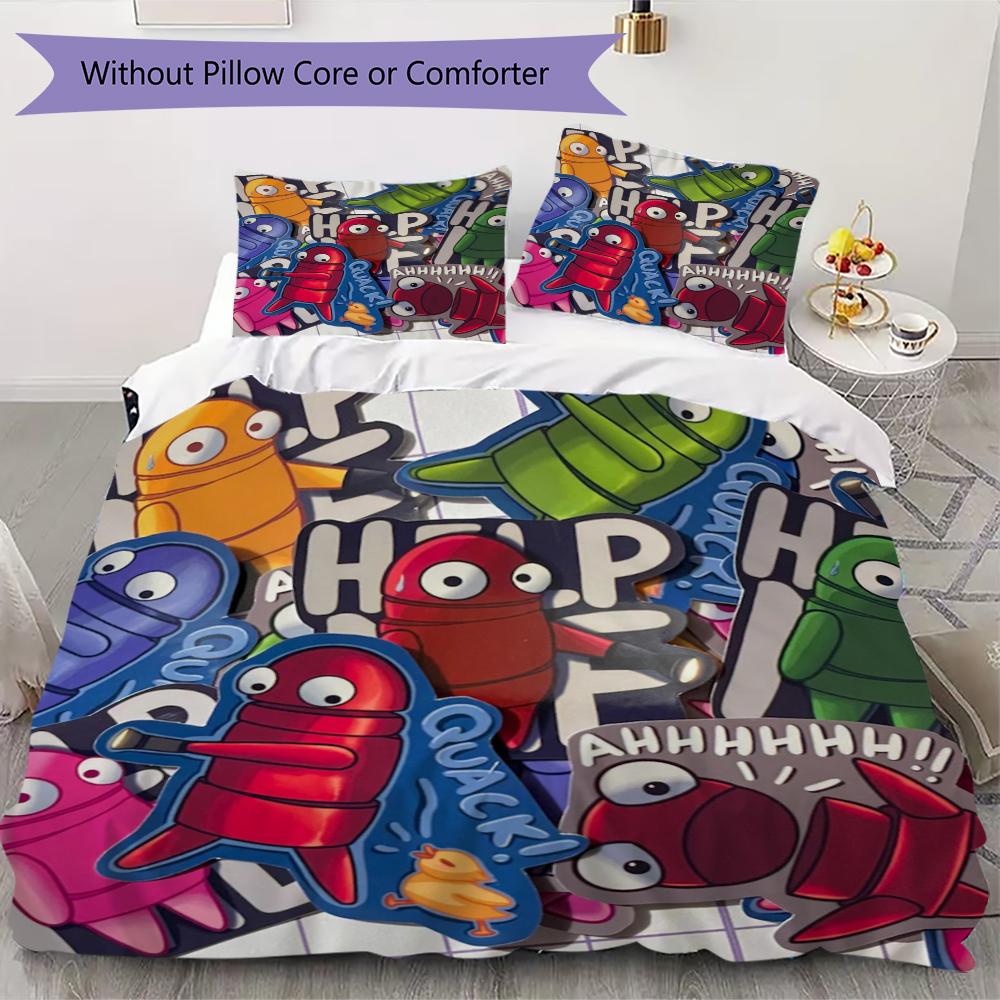 

REPO Pattern Bedding uilt Set uilt Cover Pillowcase Home Decoration Birthday Gift (1 * duvet cover + 2 * pillowcase without core)132 135x200cm