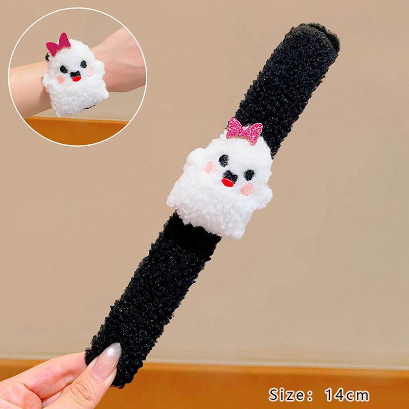 Halloween Plush Bracelets Ghost Bats Pumpkins Papa Circle Children's Gifts Wristbands Halloween Decorative Props