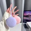 Popular Silicone Wrist Change Bag Macaron Color Round Simple Data Cable Power Cord Storage Bag