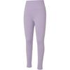 Nike One High-Waisted Slim Fit Solid Color Nine-Point Sports Pants Women Bottoms Lilac FN3233-512