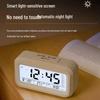 Luminous Charging Alarm Clock with Voice Announcer
