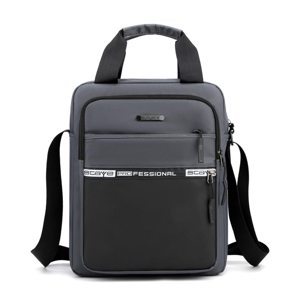 

Men s Bags Light Oxford Shoulder Bag Casual Crossbody Bags Waterproof Business Top-handle bag for men
