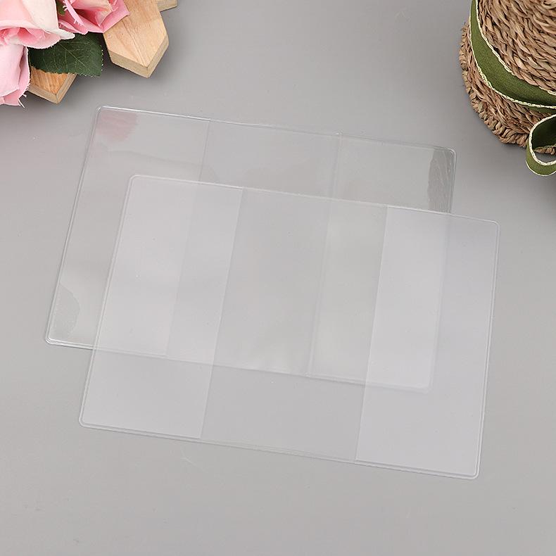 

Прозрачный матовый водонепроницаемый ПВХ держатель и протектор для паспорта Transparent Standard 133*188mm