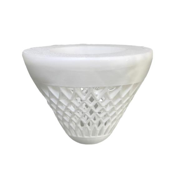 Floating Plant Pot Floating Aquatic Planter Fish Tank Plant Holder for Aquatic S белый