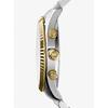 Michael Kors Oversized Lexington Two-Tone Watch MK8344