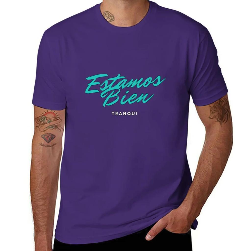 Estamos Bien T-Shirt Hippie Clothes Kawaii Clothes Mens Graphic T-shirts Hip Hop