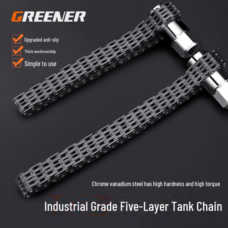 Ключ ланцюговий трилапий Green Forest для масляного фільтра