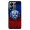 Case - MANIACASE - Xiaomi Redmi Note 13 4G - Silicone TPU - Colorful PSG Logo - Black/Multicolor