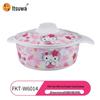 WUHE Hello Kitty Melamine Divided Plate & Lidded Bowl - 5-Piece Set