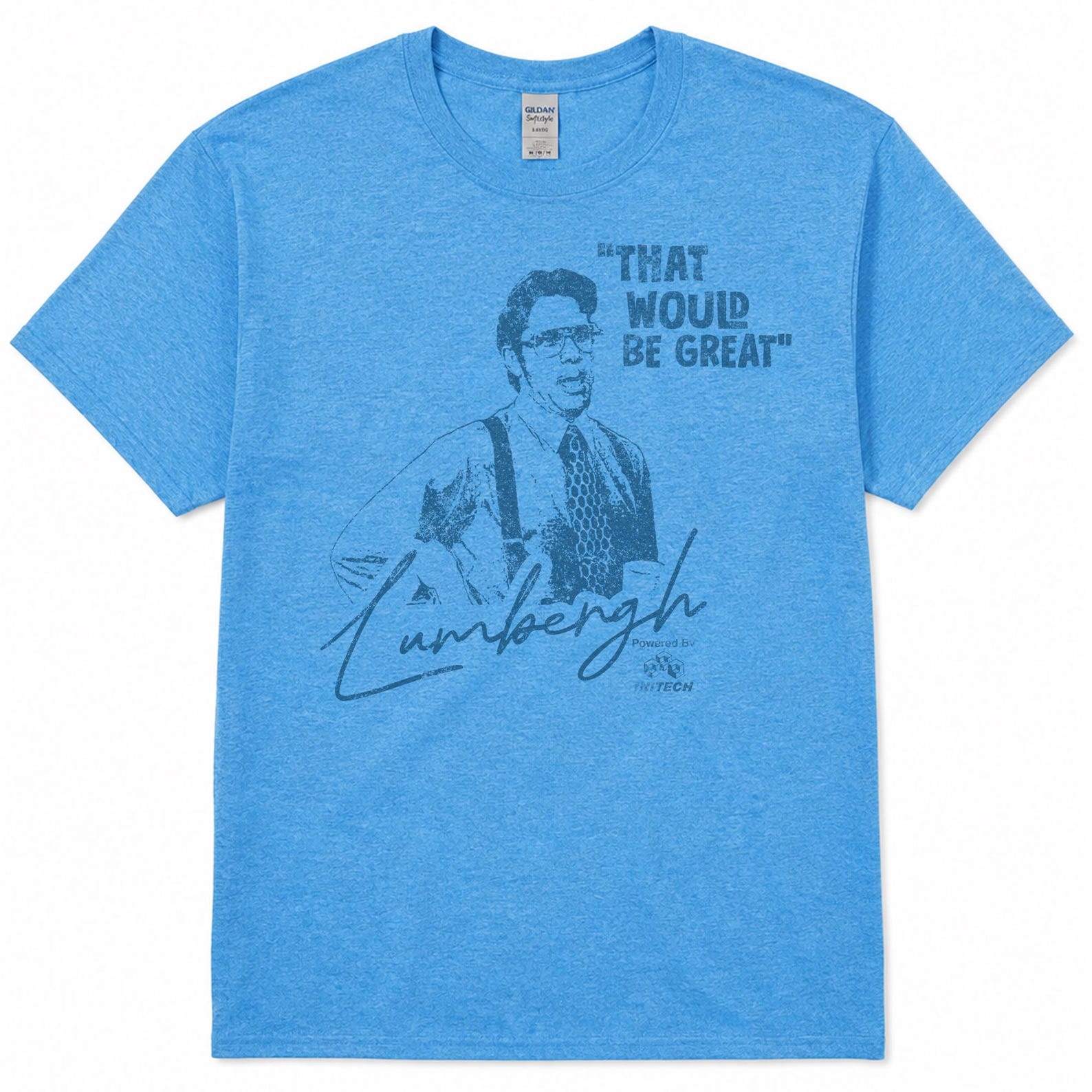 Bill Lumbergh Office Space That Would Be Great TPS Reports The Bobs Initech Initrode Milton Stapler Tee T Shirt XL