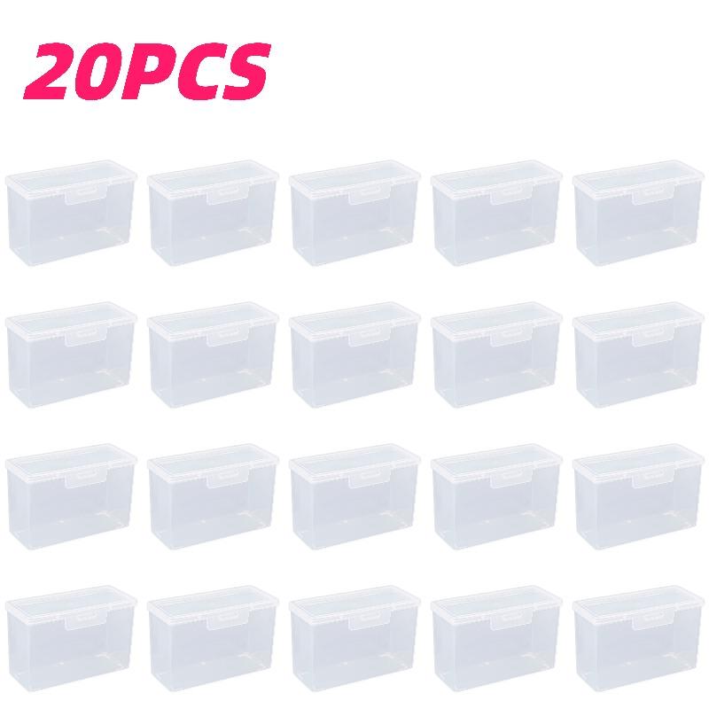 10/20pcs Poker Card Organizer Boxes for Card Games/Business Card Storage Bedroom Desk Organizer Compact Minimalist Storage Boxes