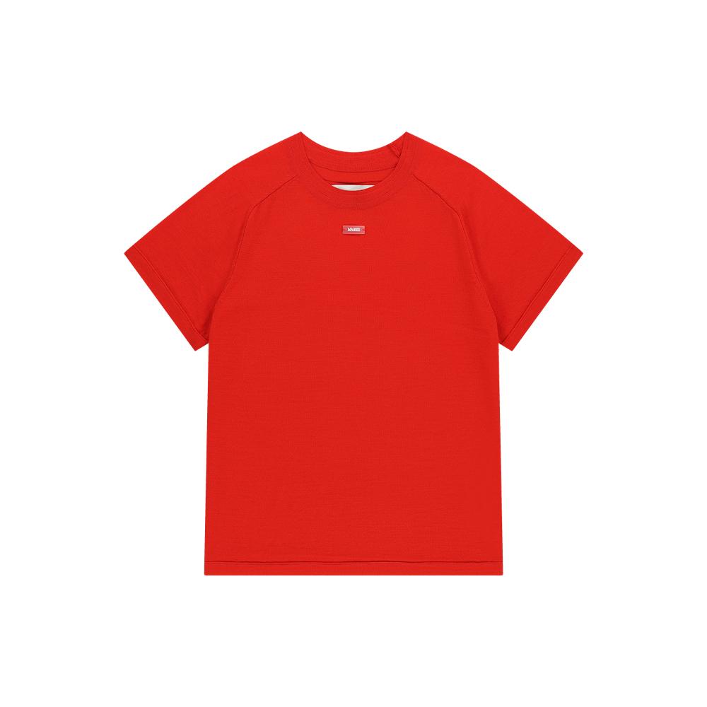 MAGGIE Shiny Half Sleeve (Red)