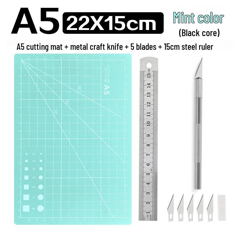 A5 3mm Thick Cutting Mat Board for Crafts & Writing