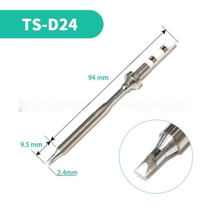 TS Series Soldering Iron Heads Anti-Oxidation Wear Resistant TS-K KU ILS C4 JL02 BC2 Fit TS100 Pine64 for Electronic Maintenance