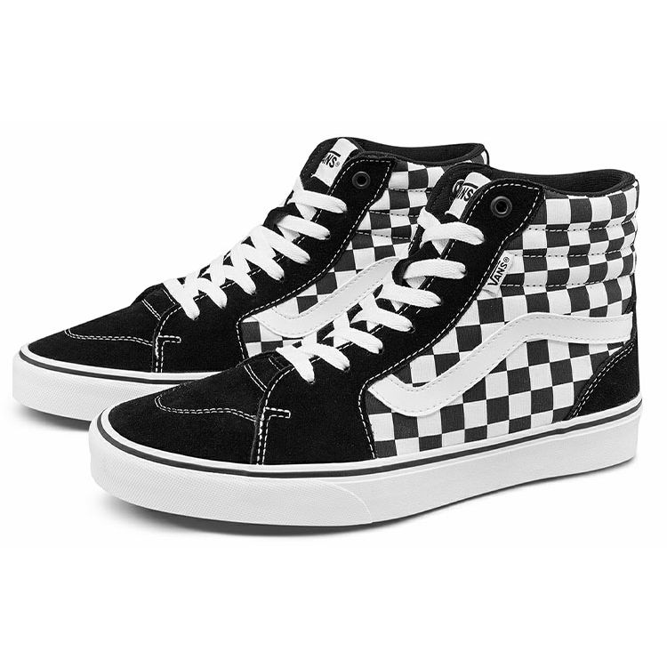 Vans Filmore High Checkerboard - Black White Unisex Sneakers VN0A5KXT5GX