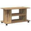 Vidaxl TV Cabinet, Artisan Oak, 80X40X45Cm, Wood-Based Material