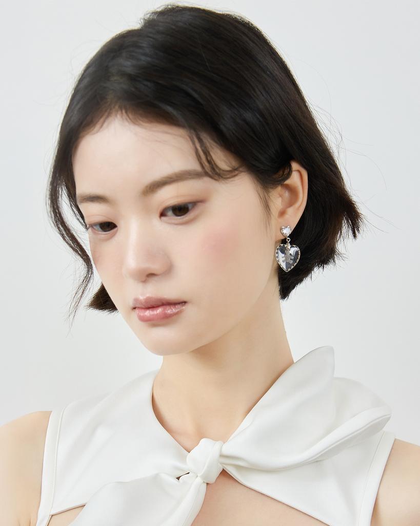 Lovuee Teddys Heart Earrings