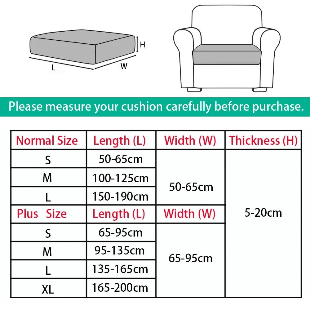 Sun Flower Jacquard Sofa Seat Cushion Cover Elastic Sofa Covers for Living Room Sofa Slipcover Chair Seat Couch Cover Home Decor
