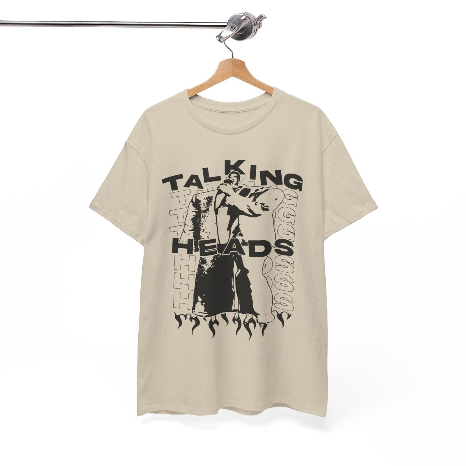 

Talking Heads David Byrne Shirt,Retro 80s New wave Post-Punk Rock Unisex Shirt L