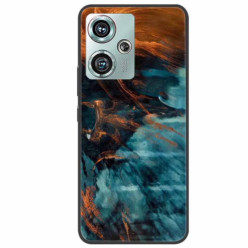 For ZTE nubia Z50 Case Marble Shockproof TPU Soft Silicone Phone Back Cover Cases for ZTE nubia Z50 Funda NX711J Protective Capa