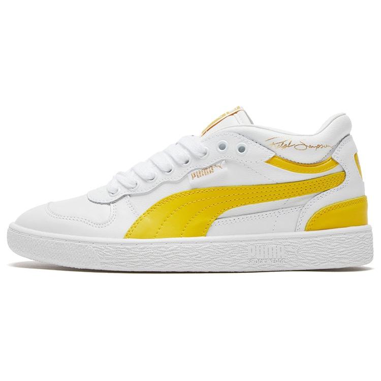 PUMA Ralph Sampson Demi OG White Super Lemon Men s 371683-08 EU 36