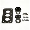 Motorcycle License Plate Holder Bracket Black Metal Retro Tail Light Mount