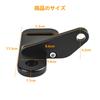 Vancroser JL/JT A-Pillar Light Bracket Windshield Lower Work Light Bracket LED Work Light Mounting
