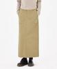 Women'S Cotton Long Skirt - Beige