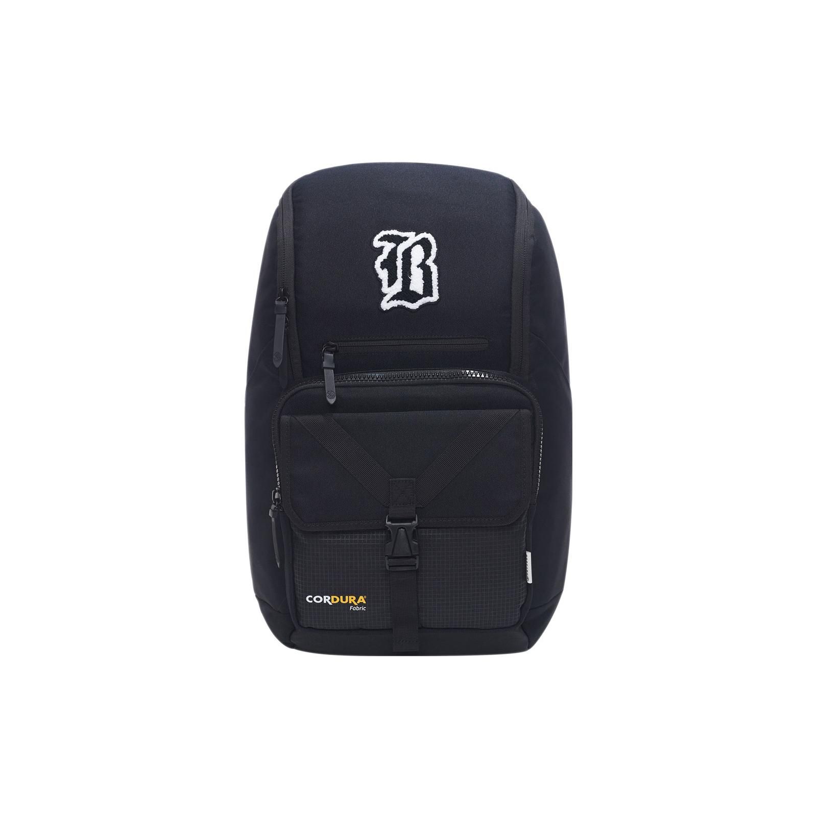 Li Ning Badfive Theme Logo Shock Absorption Backpack Unisex Backpack Black ABSS295-1 Black
