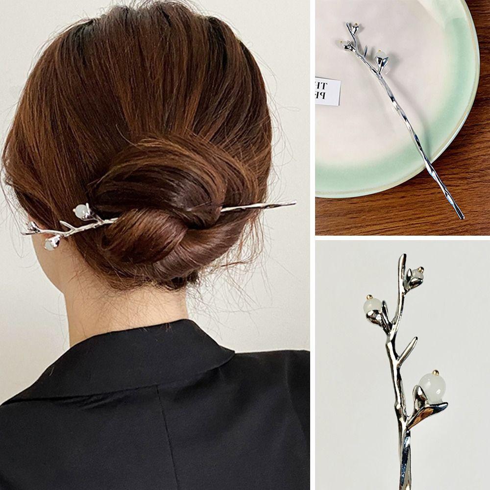 

Women Role Play Metal Hair Sticks Headwear Hair Clip Pin Chopstick Hairpins