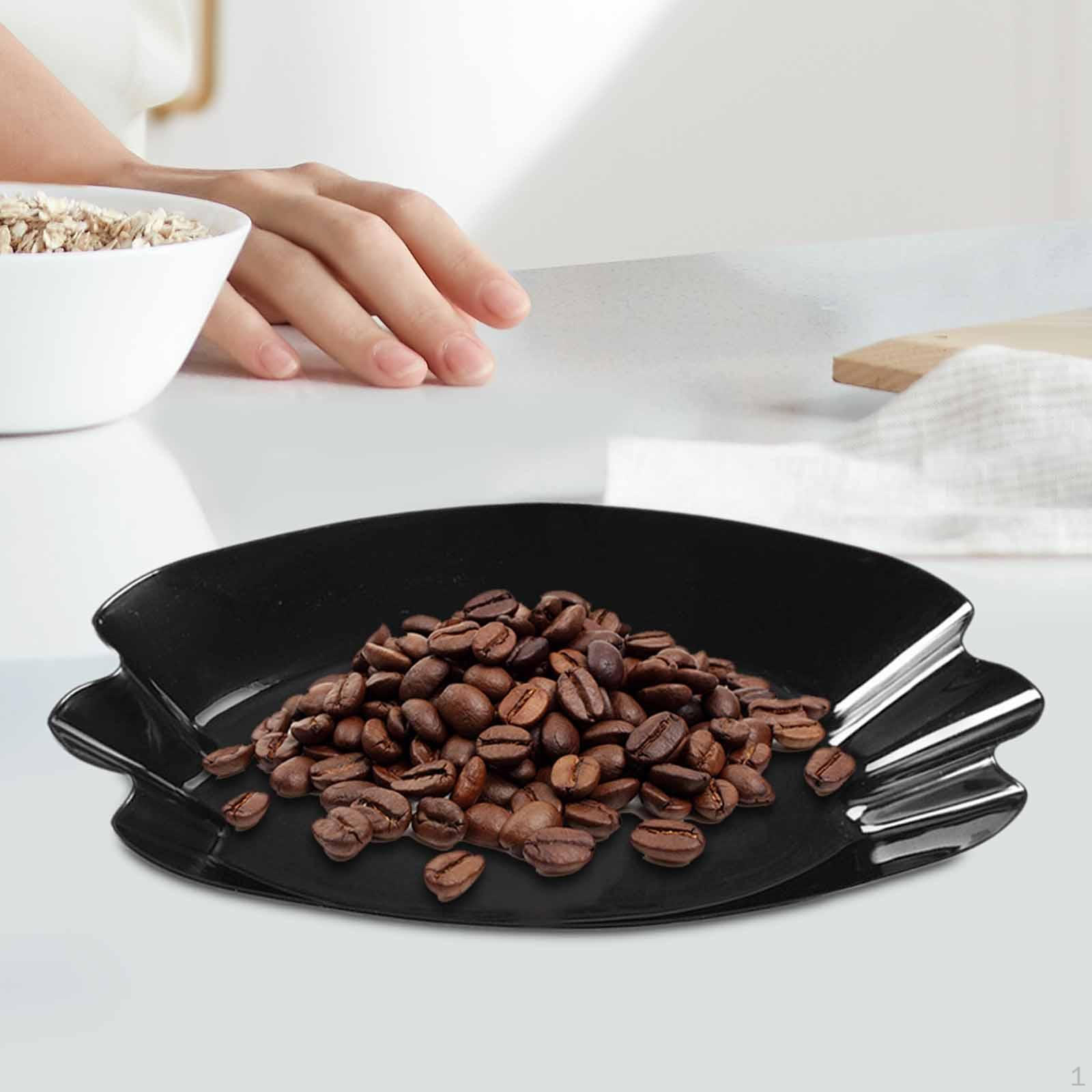 

Платформа для взвешивания кофейных зерен, витрина для закусок и чая: бобы, чай, конфеты, печенье чёрный